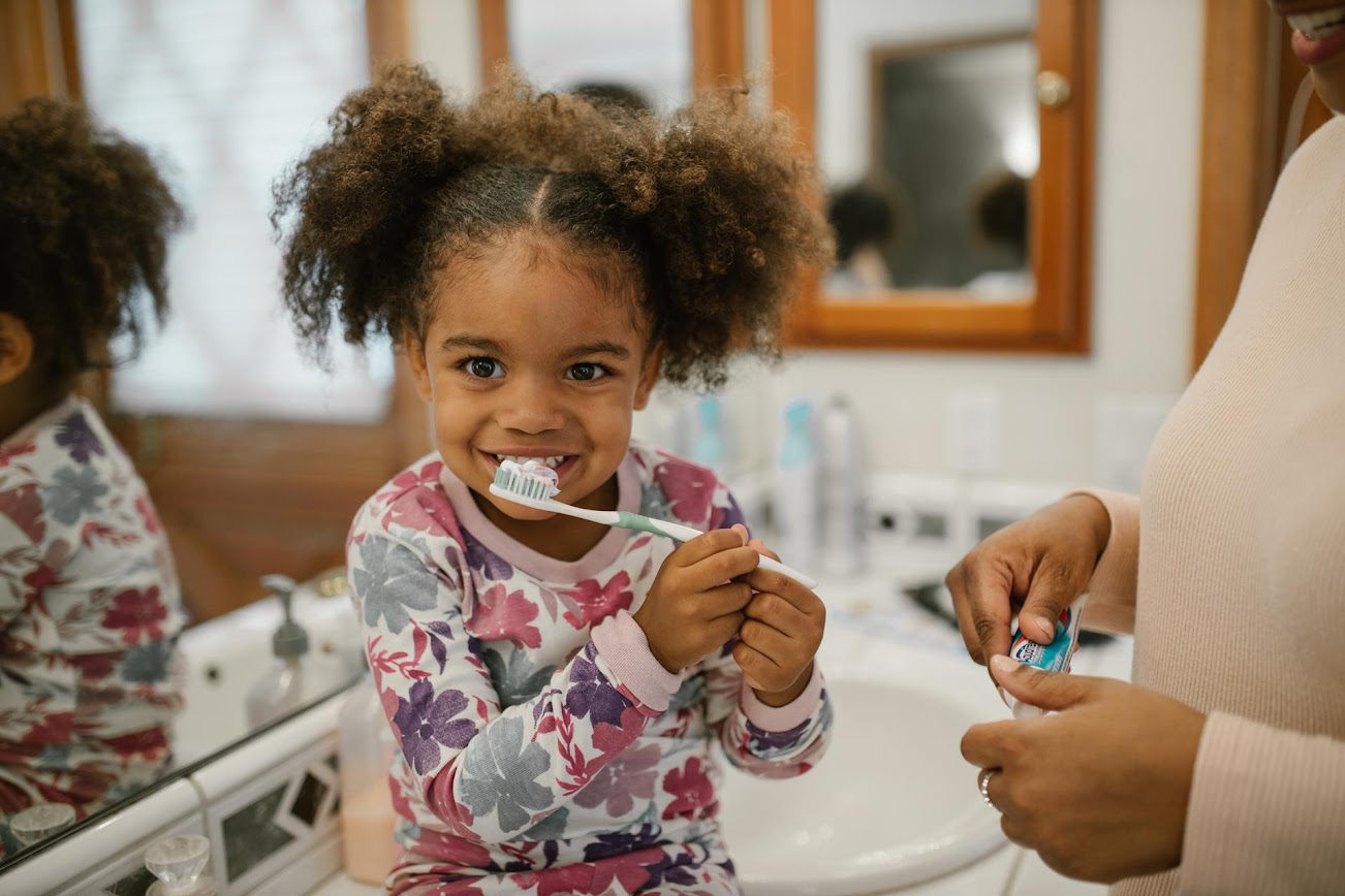 Child at dental visit